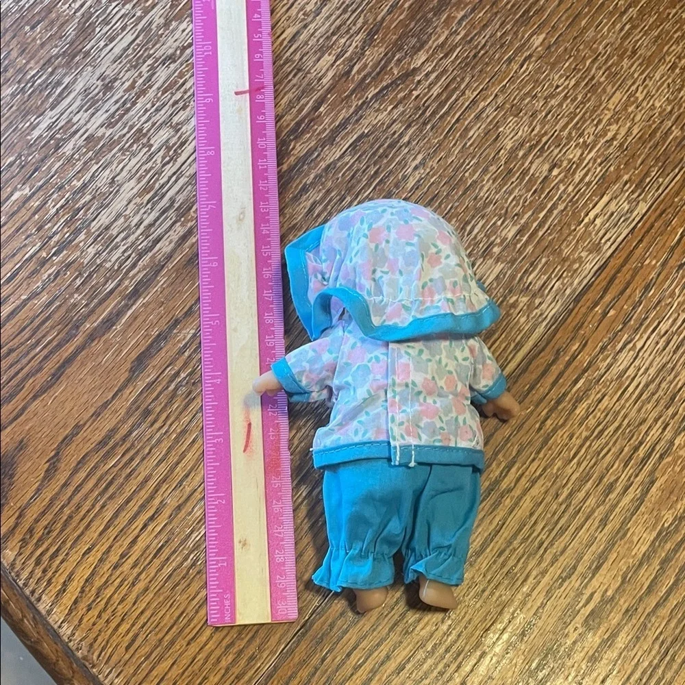 Adorable Blue and Pink Baby Doll